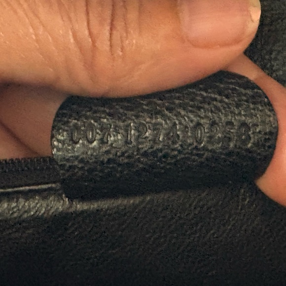 Vintage from 1960 Gucci Lady padlock  top handle black leather 100% authentic - Picture 6 of 17